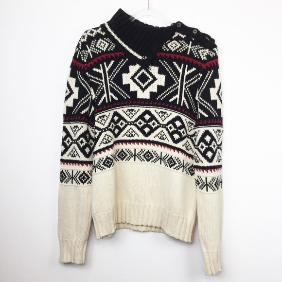 Ralph Lauren Sweaters - Ralph Lauren Chalet Chunky Turtleneck Sweater XL